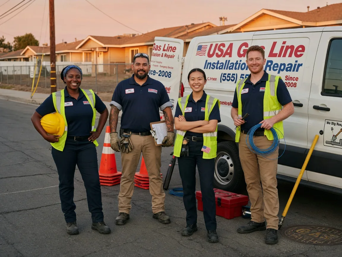 Gas Line Installation company in Bluejacket, OK